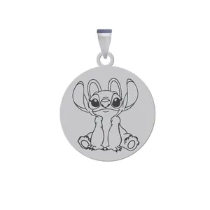 آویز گردنبند زنانه و مردانه هایکا مدل شخصیت کارتونی استیچ کد ja.h 163