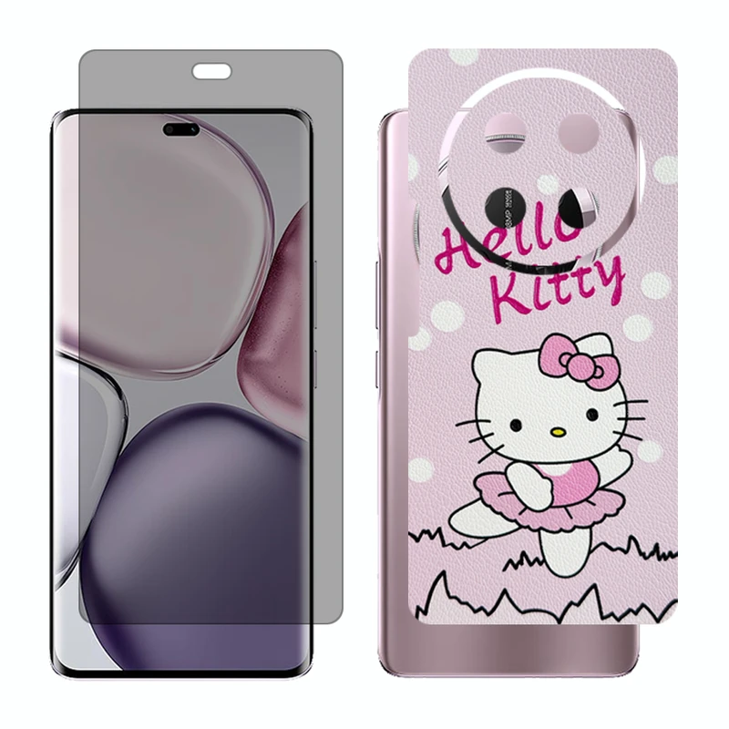 محافظ صفحه نمایش حریم شخصی گلس مدل Together مناسب برای گوشی موبایل آنر X9c به همراه برچسب پوششی