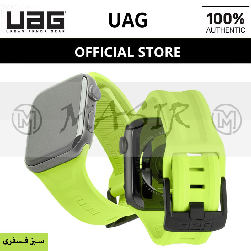 بند مسیر مدل UAG Silicone Active مناسب برای ساعت هوشمند الترا هشت KD99 ULTRA 45MM