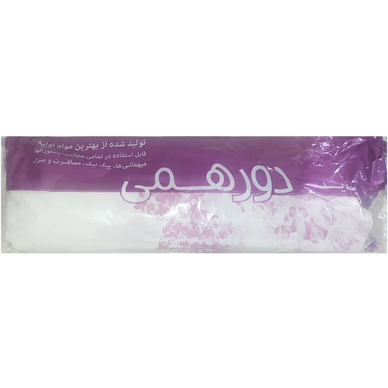 سفره یکبار مصرف دورهمی کد DR01 رول 50 متری