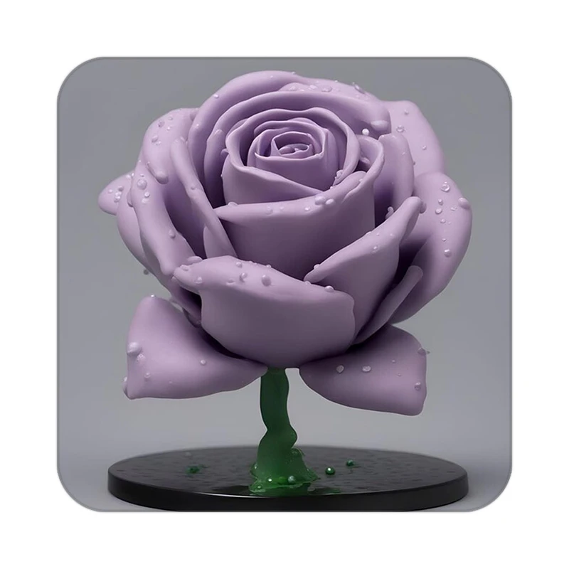 زیر لیوانی کاکتی طرح گل مدل mp18560