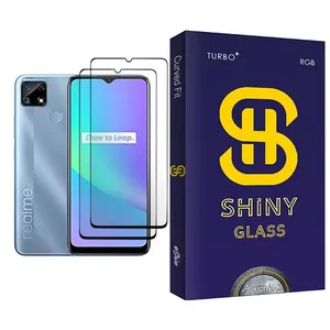 Atouchbo Shiny Glass MIX002 Screen Protector For Realme C25 Pack Of 2