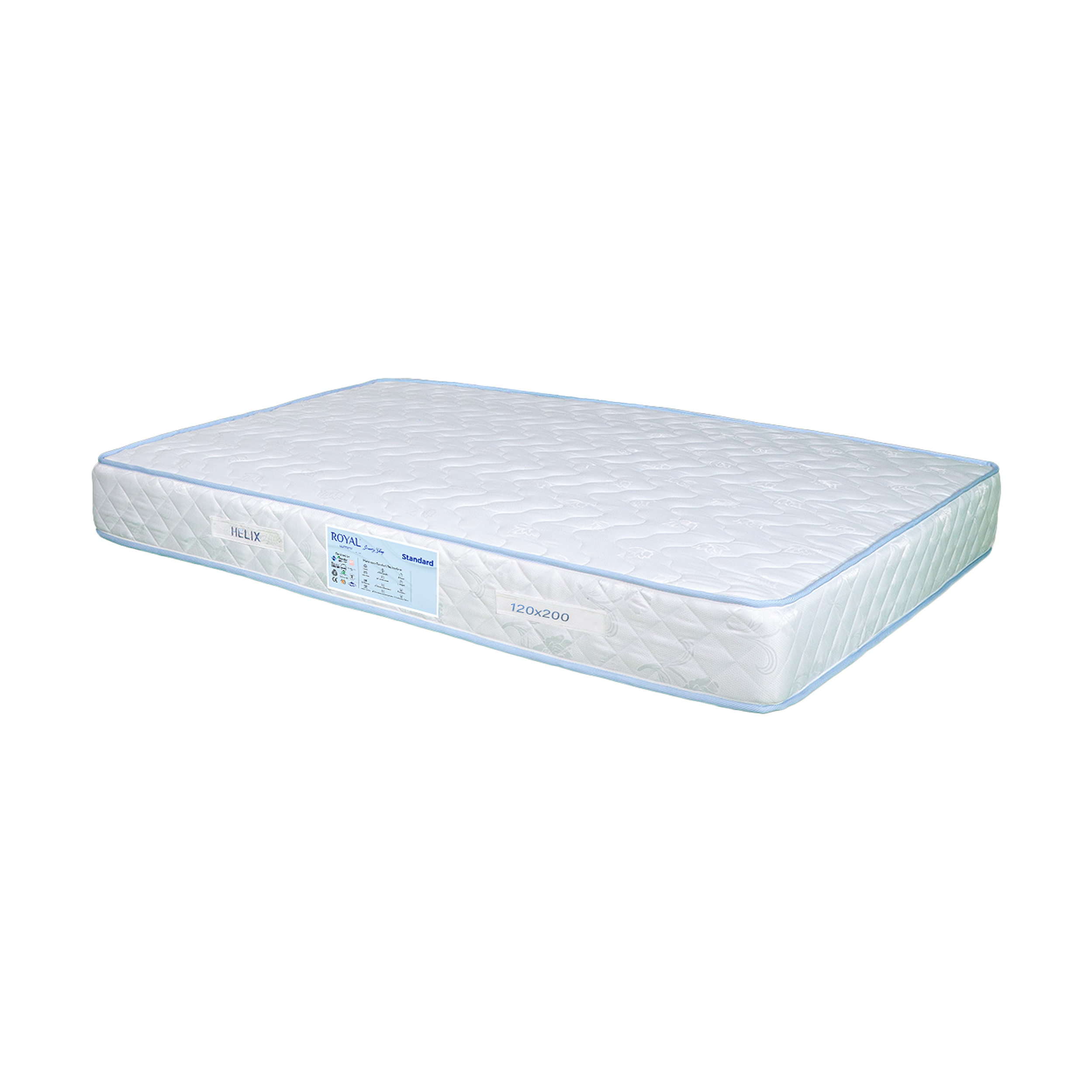 تشک رویال مدل هلیکس کد 03 یک نفره سایز 200×120 سانتی متر