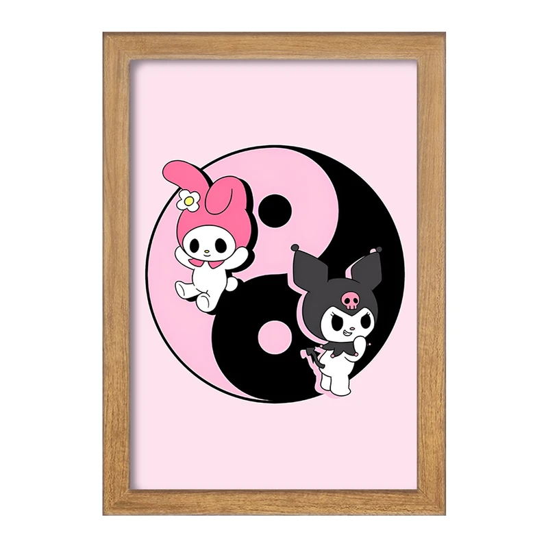 تابلو خندالو مدل کورومی و مای ملودی کد F3744