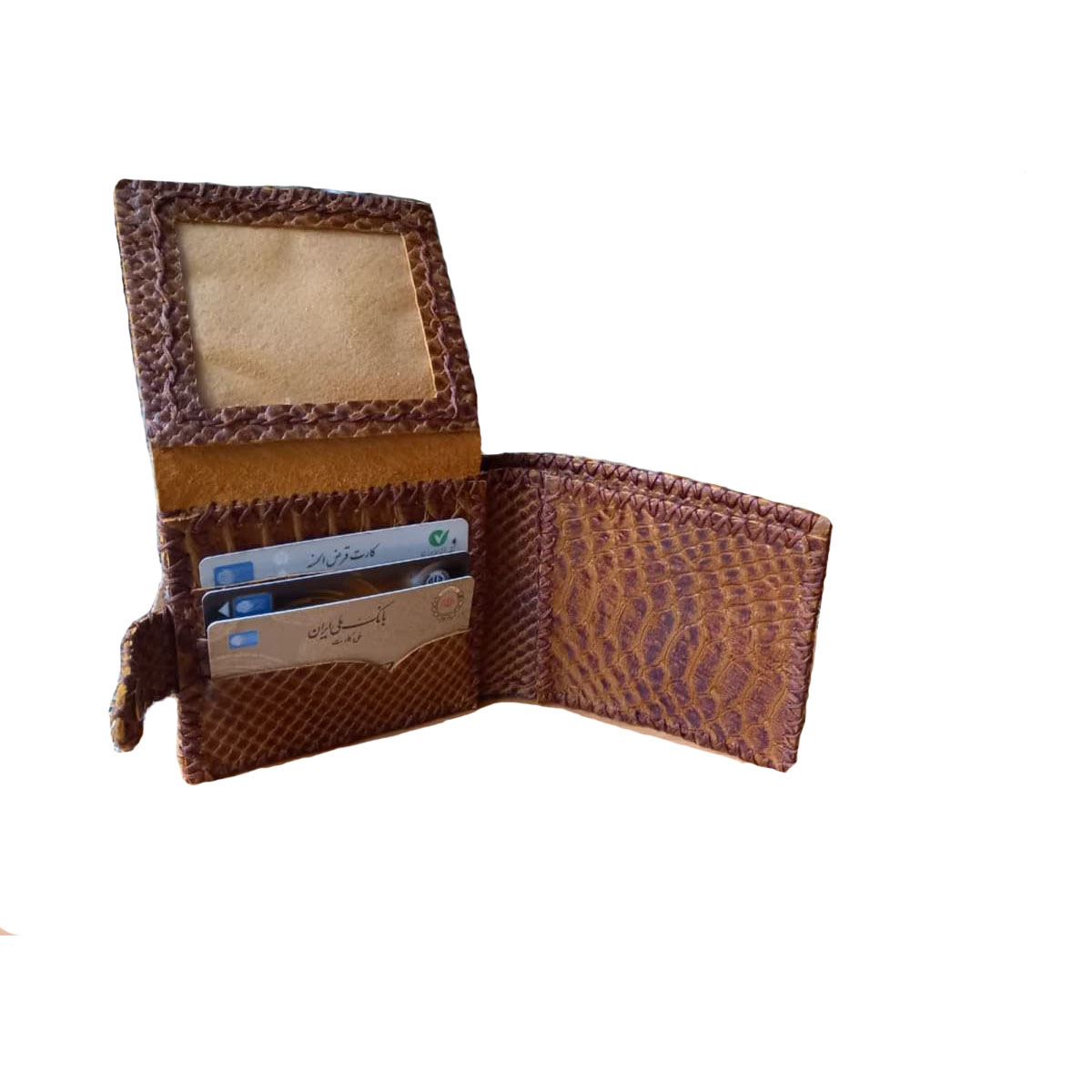 کیف پول چرمی مدل جیبی کد 01
