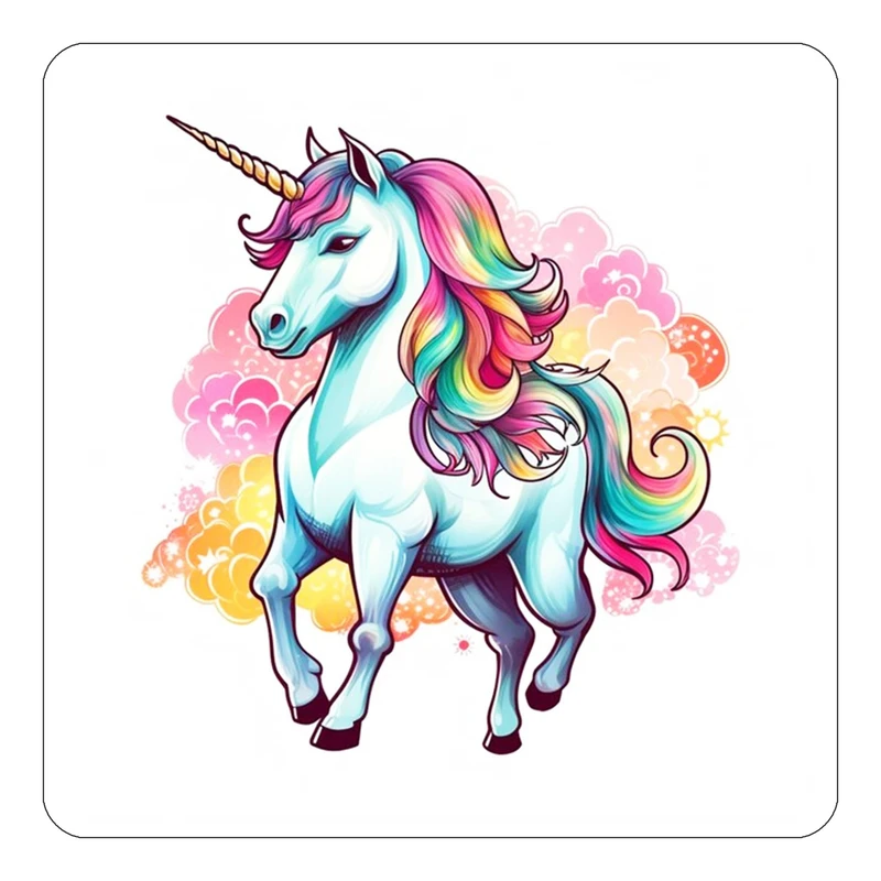 مگنت کاکتی طرح اسب تک شاخ و یونیکورن مدل mp31484