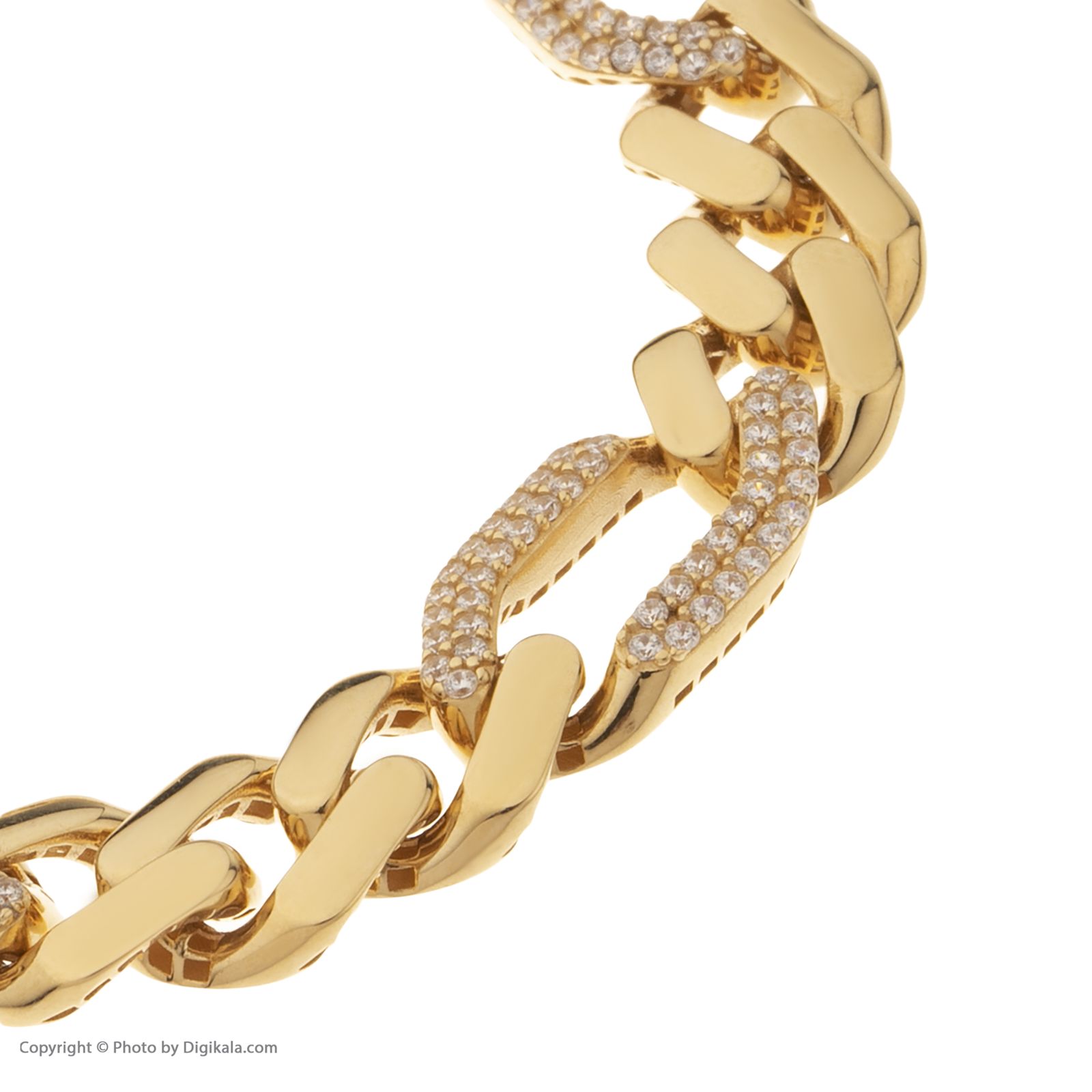 دستبند طلا 18 عیار زنانه مایا ماهک مدل MB1196 -  - 5