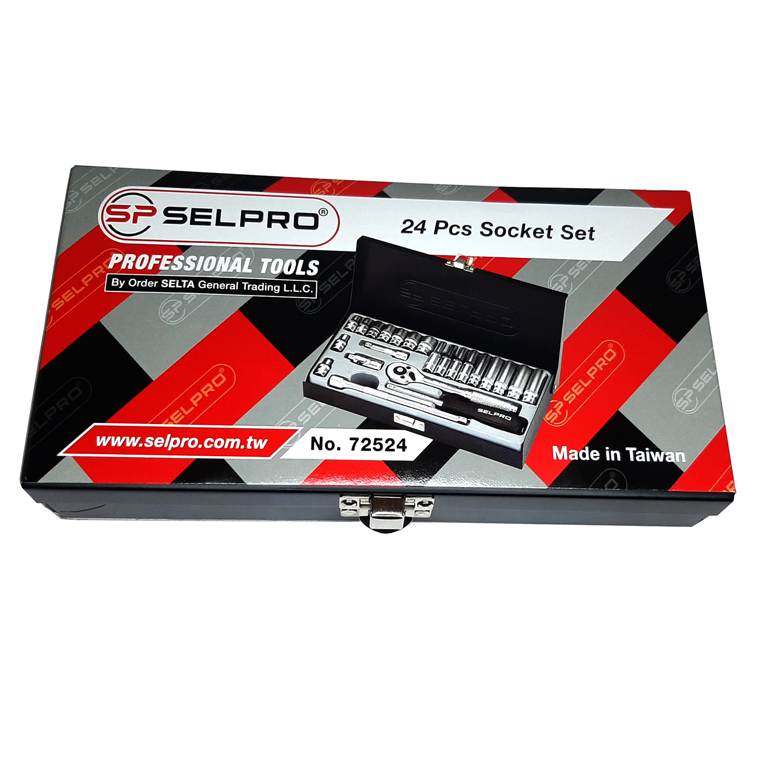 آچار بکس سلپرو مدل 72524 مجموعه 24 عددی