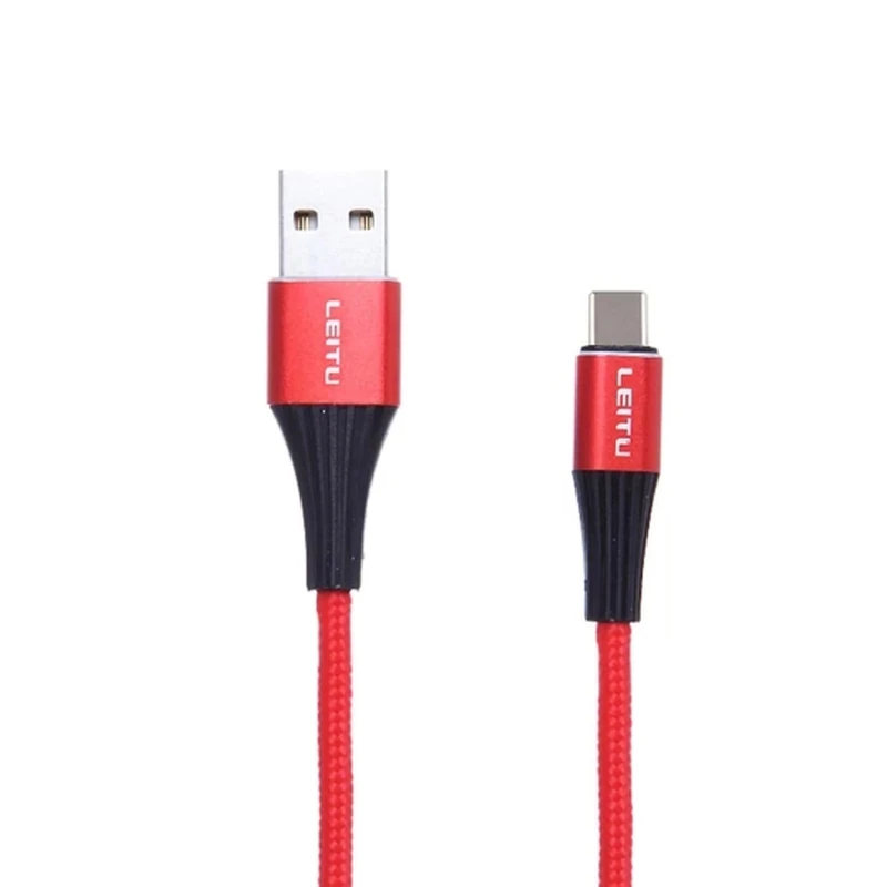 کابل تبدیل USB به USB-C لیتو مدل LD-43 طول 1متر