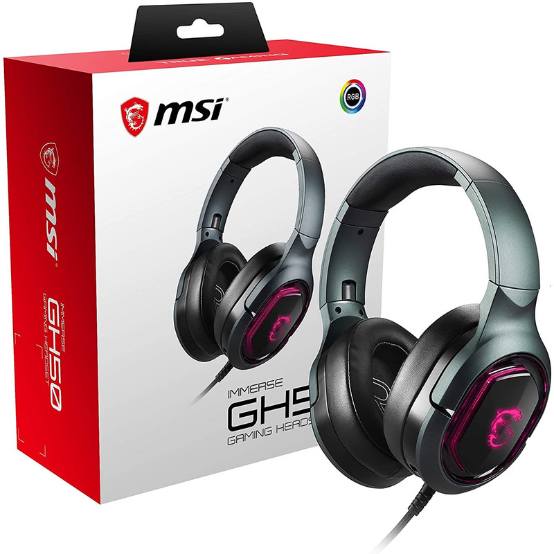 هدست مخصوص بازی ام اس آی مدل GH50 2