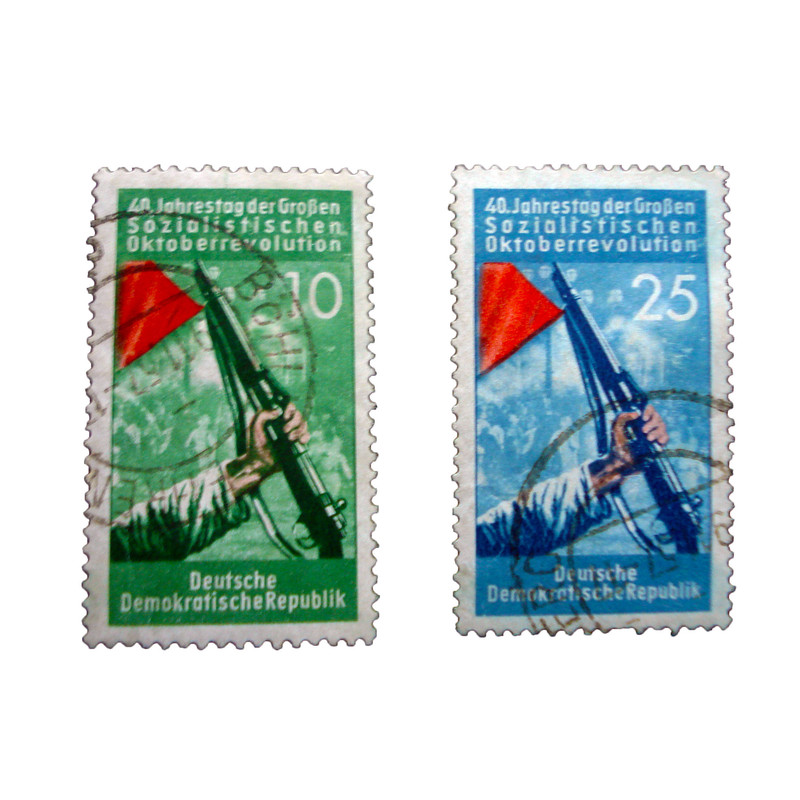 تمبر یادگاری مدل جنگ کد h-678 مجموعه 2 عددی
