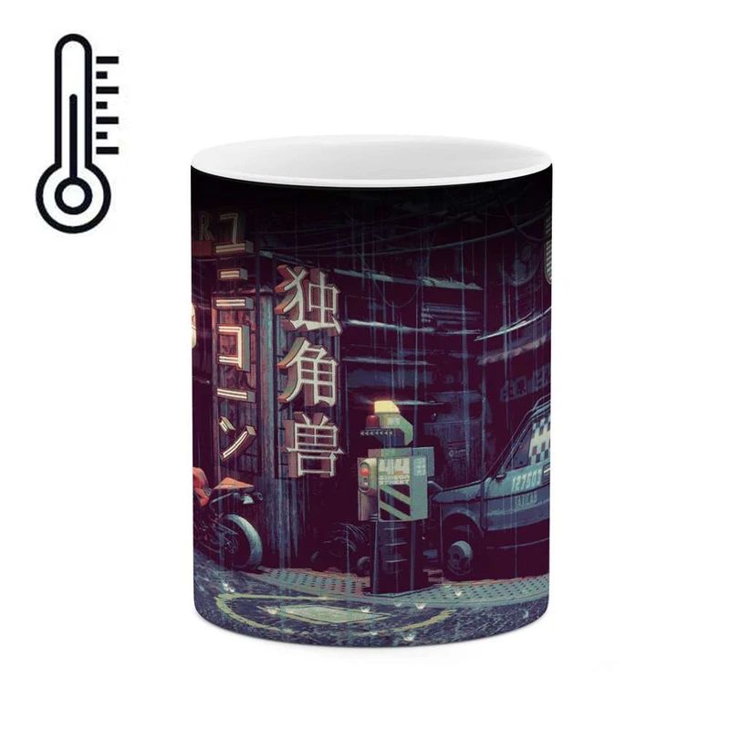 ماگ حرارتی کاکتی مدل انیمه کد mgh18025