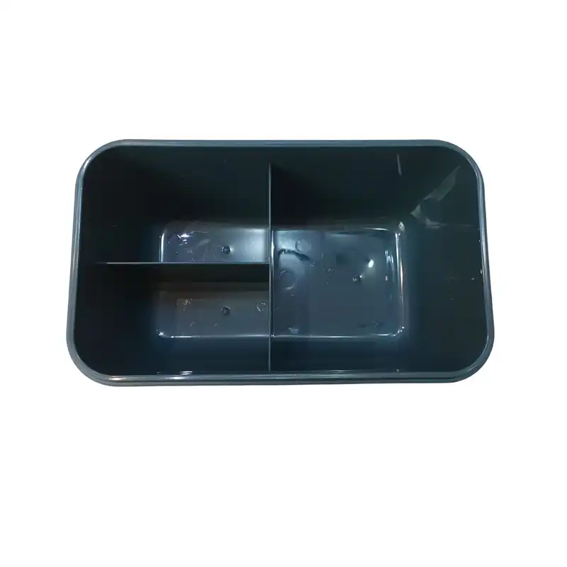 ظرف سفری مدل Lunch box به همراه چاپستیک و قاشق و چاقو