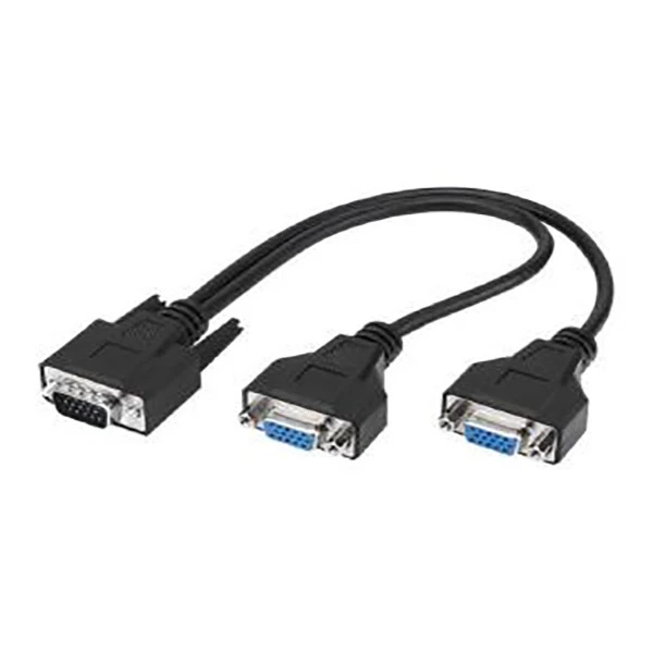 کابل  1 به 2 VGA  دی نت مدل D-NET 1M-2F طول 0.2 متر