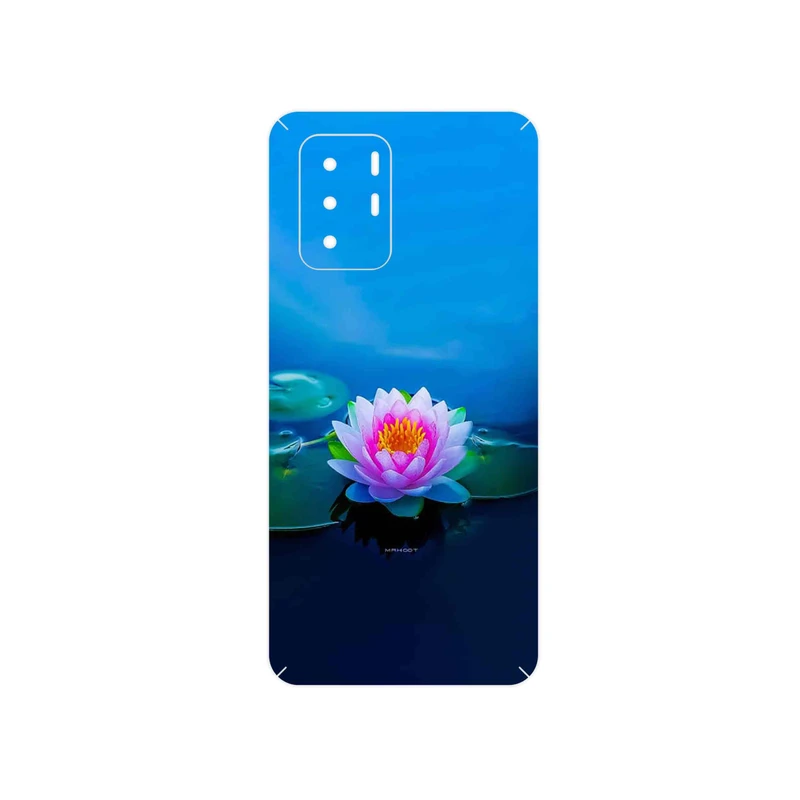 برچسب پوششی ماهوت مدل Lotus مناسب برای گوشی موبایل شیائومی Redmi Note 10 Pro (China)