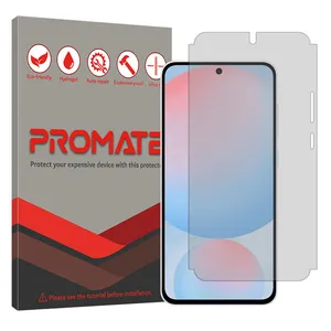 Promate Resistant model transparent screen protector suitable for Samsung Galaxy S24 FE mobile phone