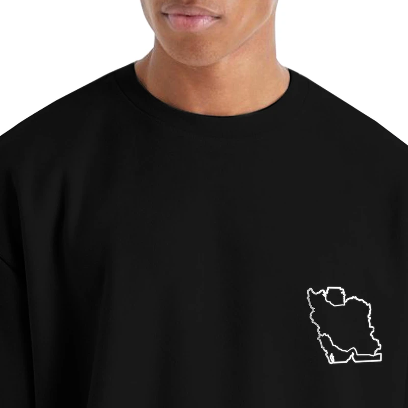 عکس شماره 7 : تی-شرت اورسایز آستین کوتاه مردانه نوزده نودیک مدل ts1989 gr