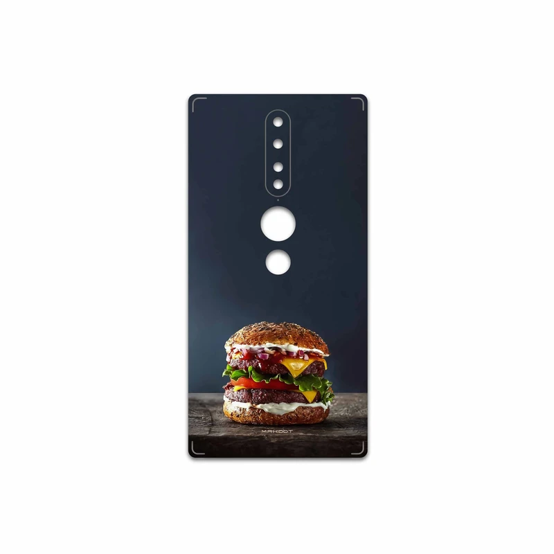 برچسب پوششی ماهوت مدل Hamburger مناسب برای گوشی موبایل لنوو Phab2 Pro
