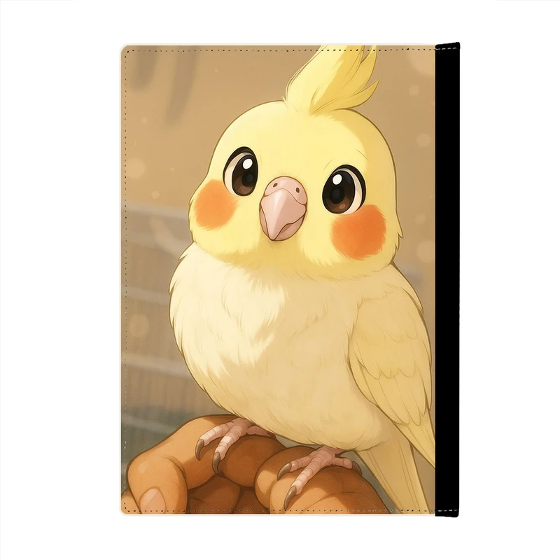 کلاسور پاد آفرین مدل فانتزی کارتونی طرح پرنده طوطی عروس هلندی کیوت ترند کد p674