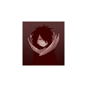 استیکر لپ تاپ و موبایل مدل انیمه طرح ناروتو مادارا اوچیها کد 6082