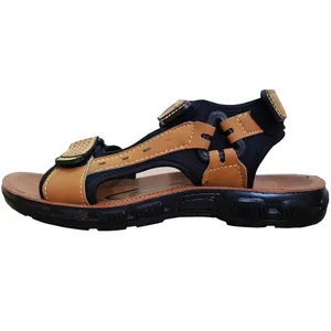 صندل پسرانه مدل کلاسیک کد 3030 رنگ خاکی