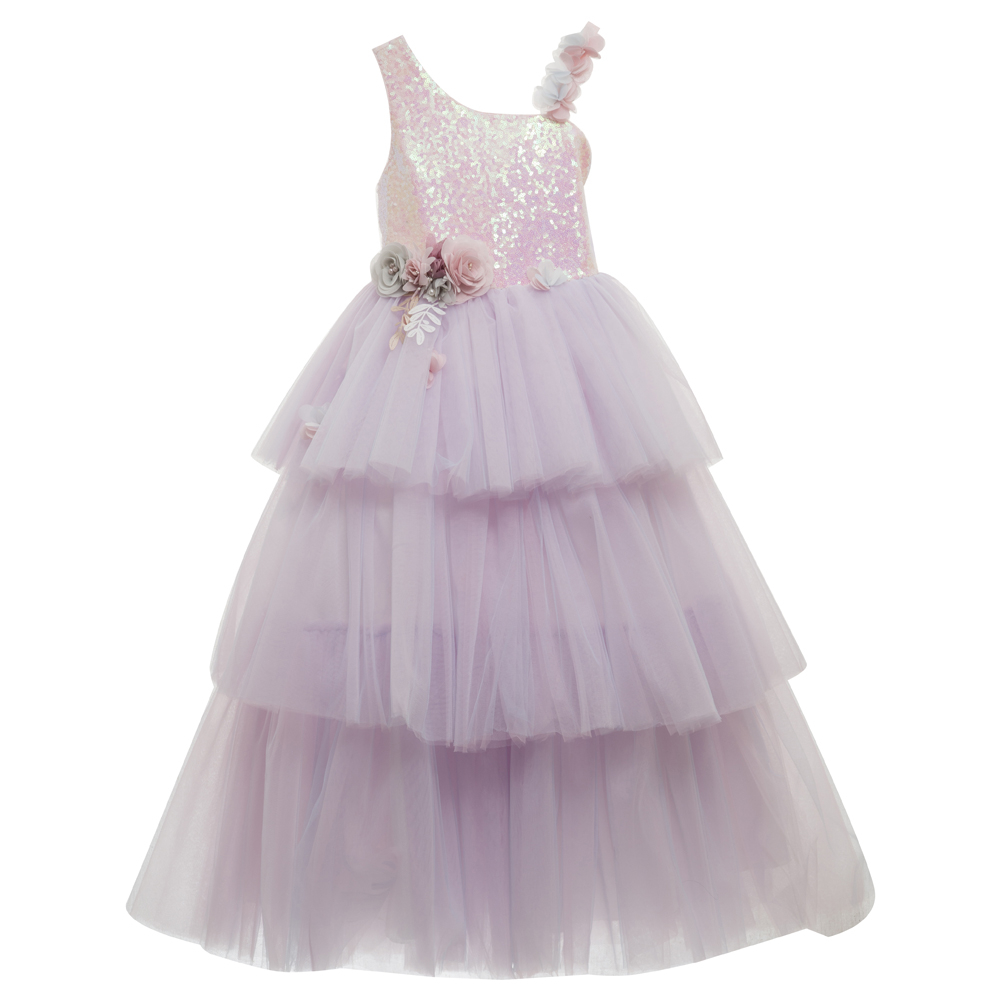 پیراهن دخترانه مدل Princess Style کد 368
