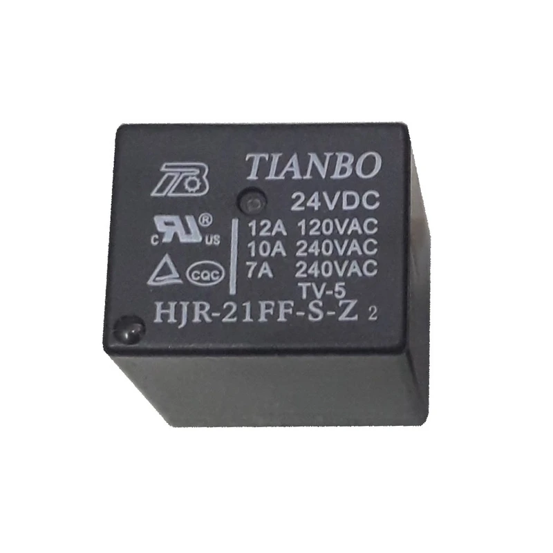 رله 24 ولت مدل 10 آمپر بسته 5 عددی