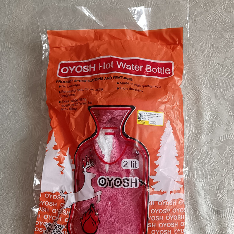 کیسه آب گرم کودک اویش مدل oy-by