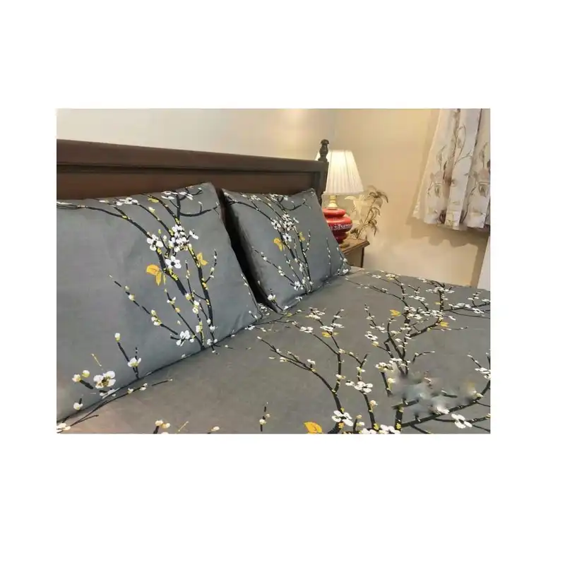 پارچه ملحفه مدل شکوفه و روشنایی