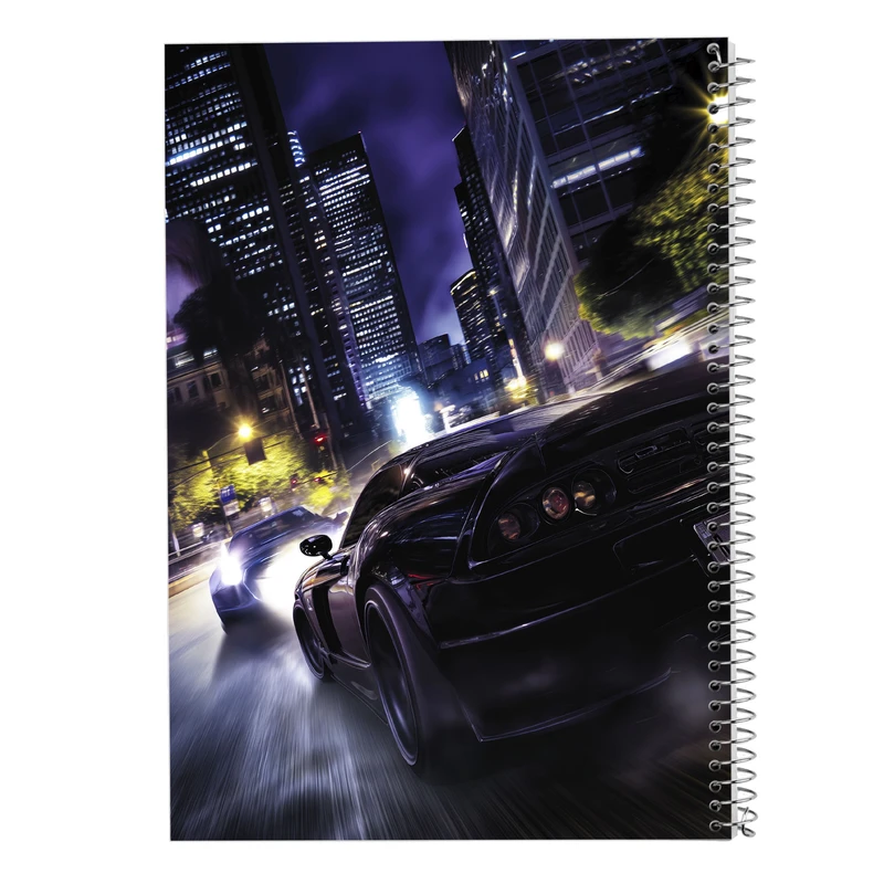 دفتر مشق 100 برگ مدوپد مدل need for speed کد DF13607