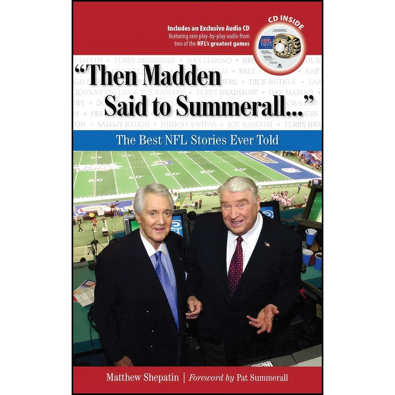 کتاب Then Madden Said to Summerall اثر Matthew Shepatin انتشارات Triumph Books
