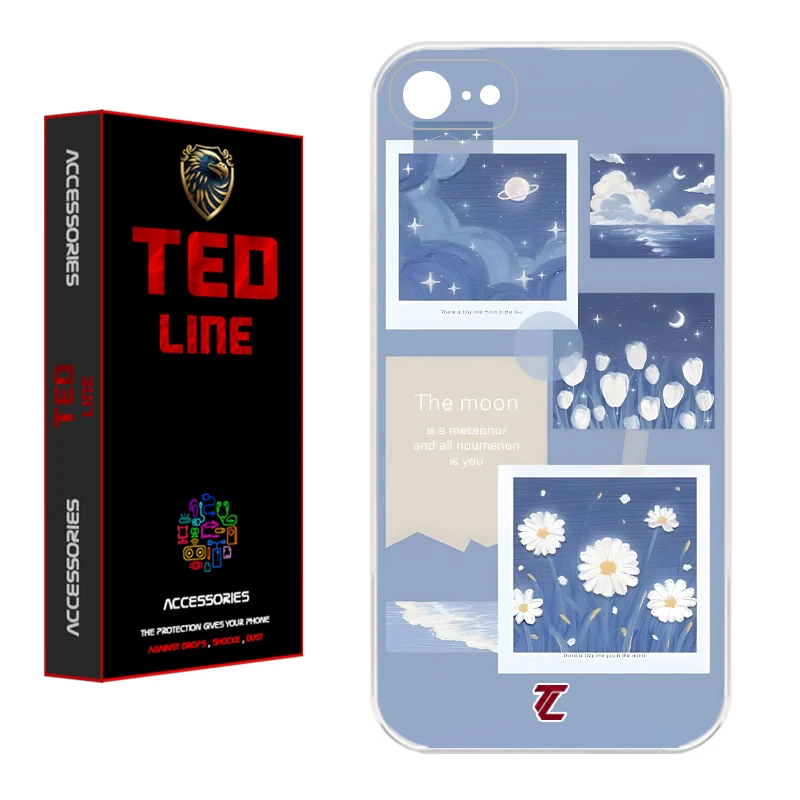 کاور تدلاین طرح بابونه کد 1203 مناسب برای گوشی موبایل اپل Iphone 7 / 8 / SE 2020