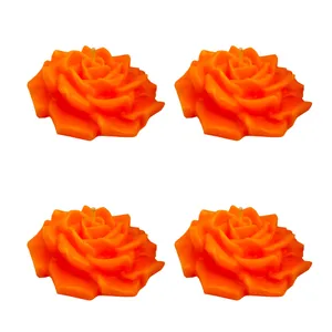 شمع شناور مدل گل y-52 بسته 4 عددی