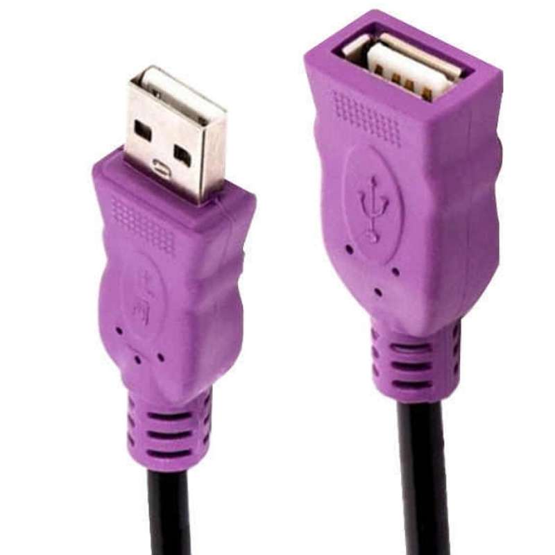 کابل افزایش طول USB 2.0 مدل dif121 طول 1.5 متر