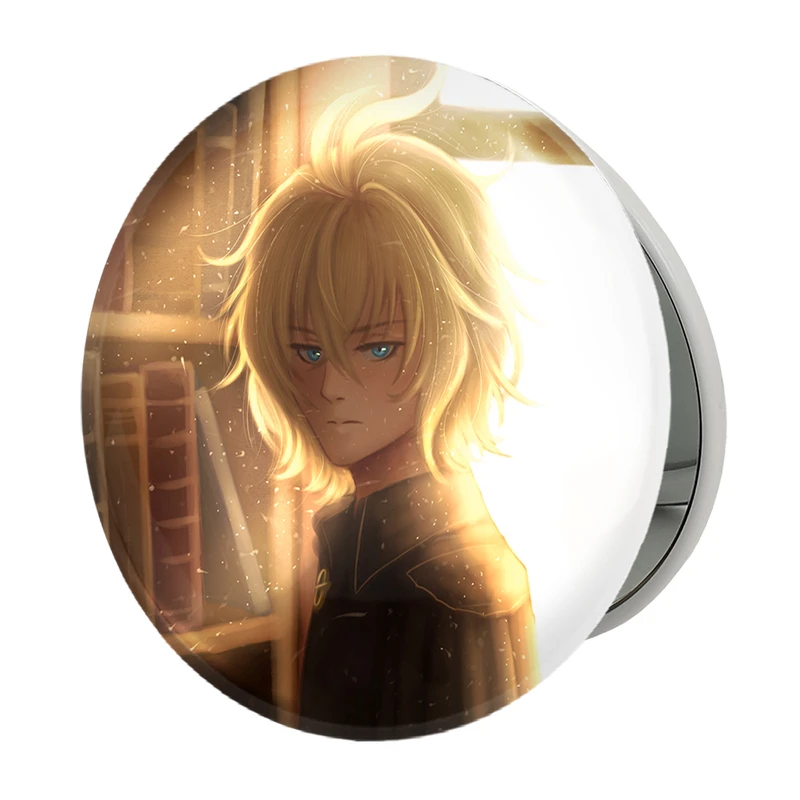 آینه جیبی خندالو طرح میکائیل هیاکویا انیمه اسرافیل پایانی مدل تاشو کد 12640 