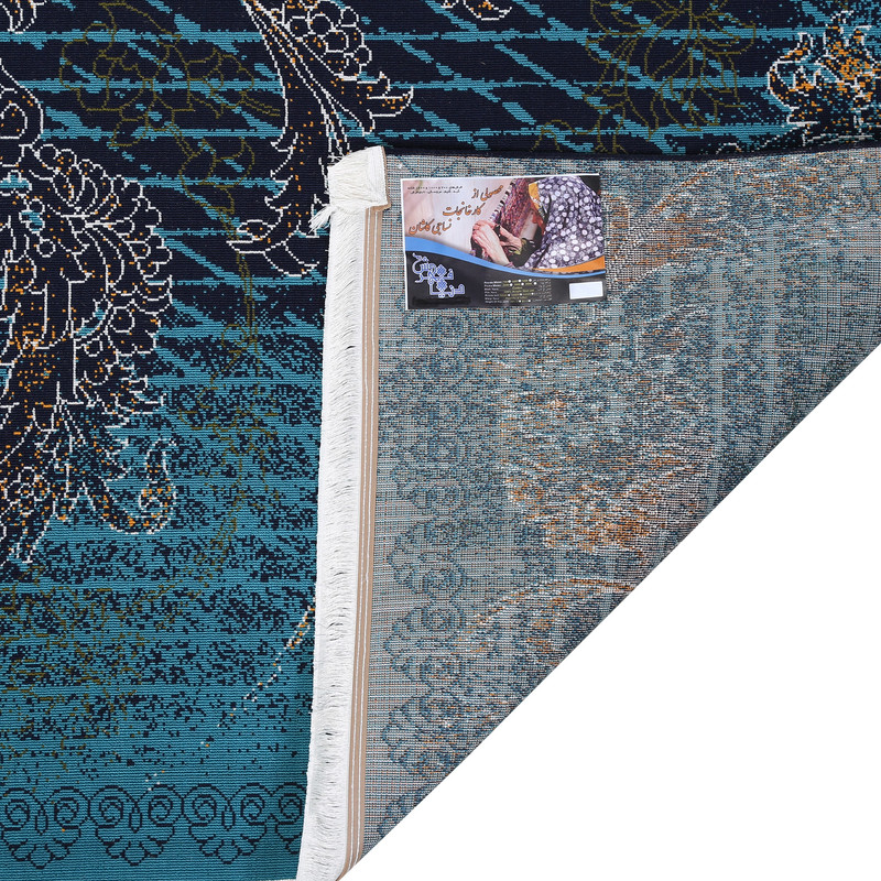 گلیم ماشینی دنیای فرش مدل پرستو کد 1901