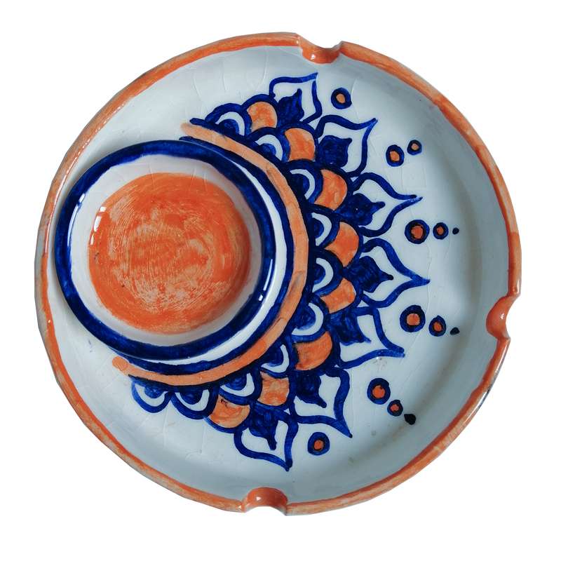 زیرسیگاری سرامیکی مدل نارنج