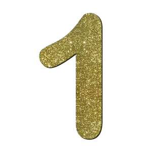 استیکر چوبی کودک مدل اعداد لاتین  کد MDF-T-1