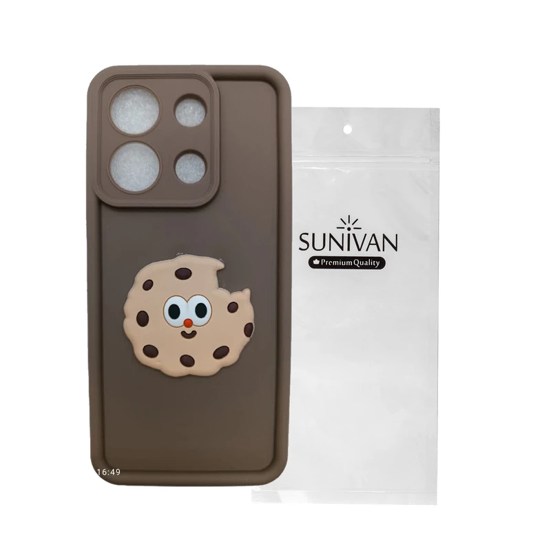 کاور سانیوان مدل سولید طرح COOKIE مناسب برای گوشی موبایل شیائومی NOTE 13 4G