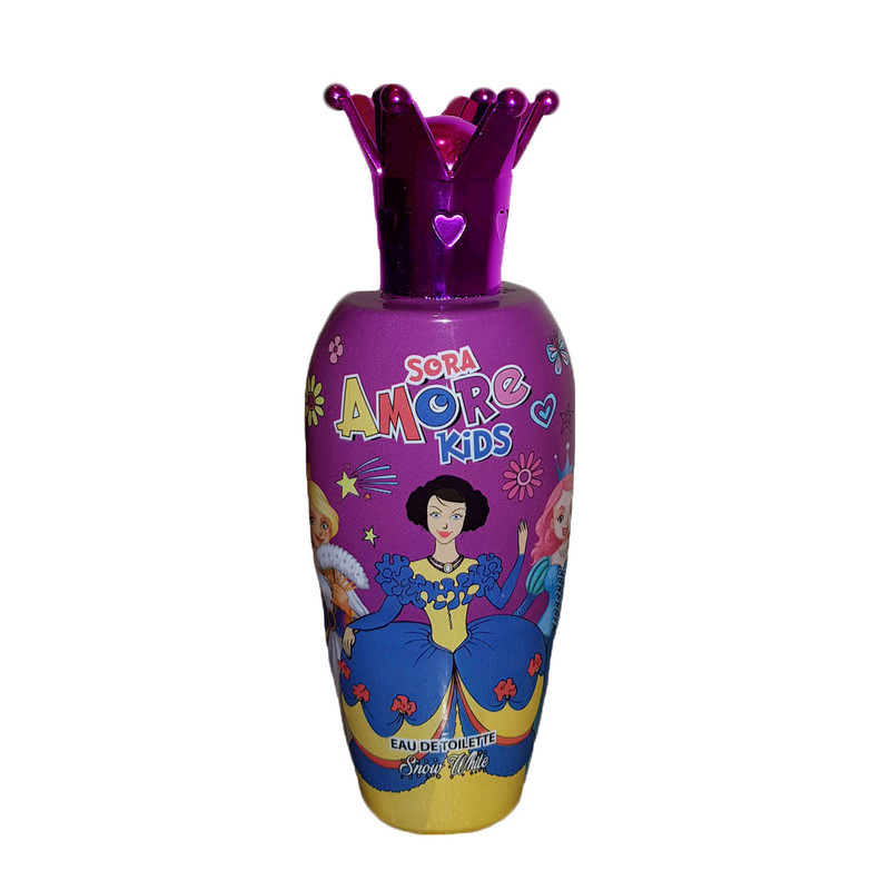 ادوکلن کودک سورا آمور مدل PRINCESS MOR حجم 50 میلی لیتر