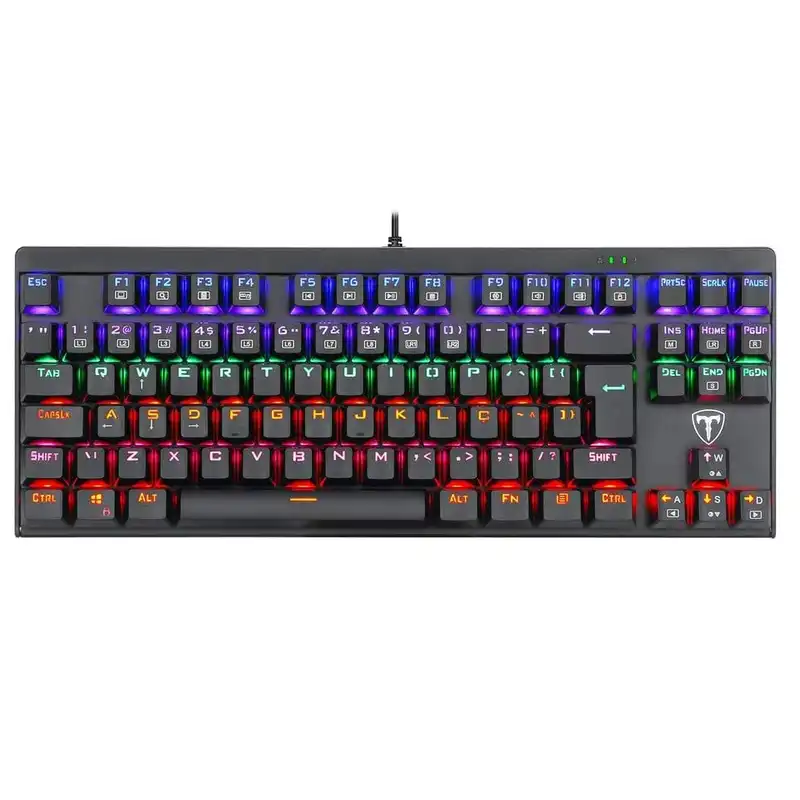 کیبورد تی-دگر مدل Corvette T-TGK302  blue switch