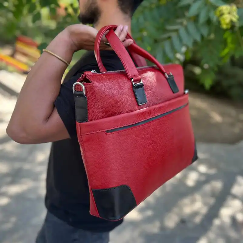 کیف اداری مدل چرم طبیعی 240