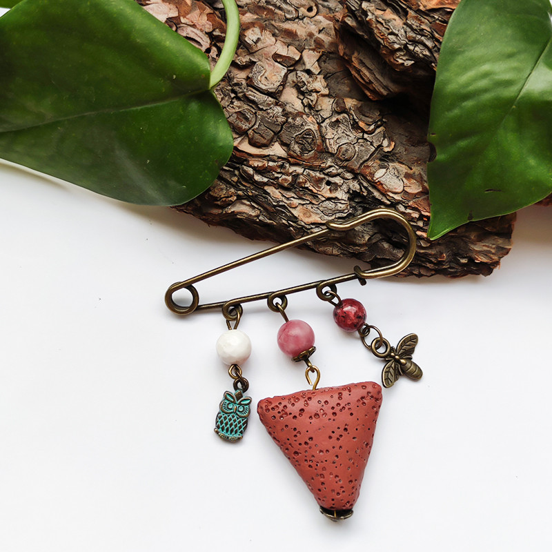 سنجاق سینه زنانه مدل جغد سنجاق سینه زنانه مدل جغد