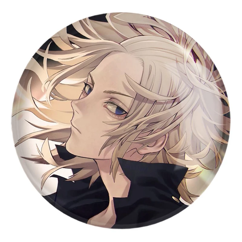 پیکسل خندالو طرح مایکی انیمه توکیو ریونجرز کد 11176 مدل بزرگ