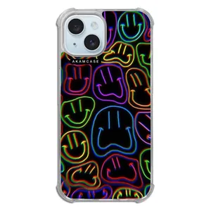 AKAM AMCWTA15-HAPPY FACE7 Cover For Apple iPhone 15