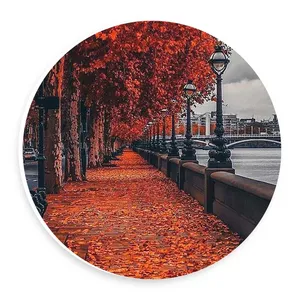 دیوارکوب طرح جاده پاییزی مدل wtb388