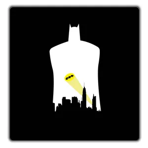 زیر لیوانی مدل Batman کد 017