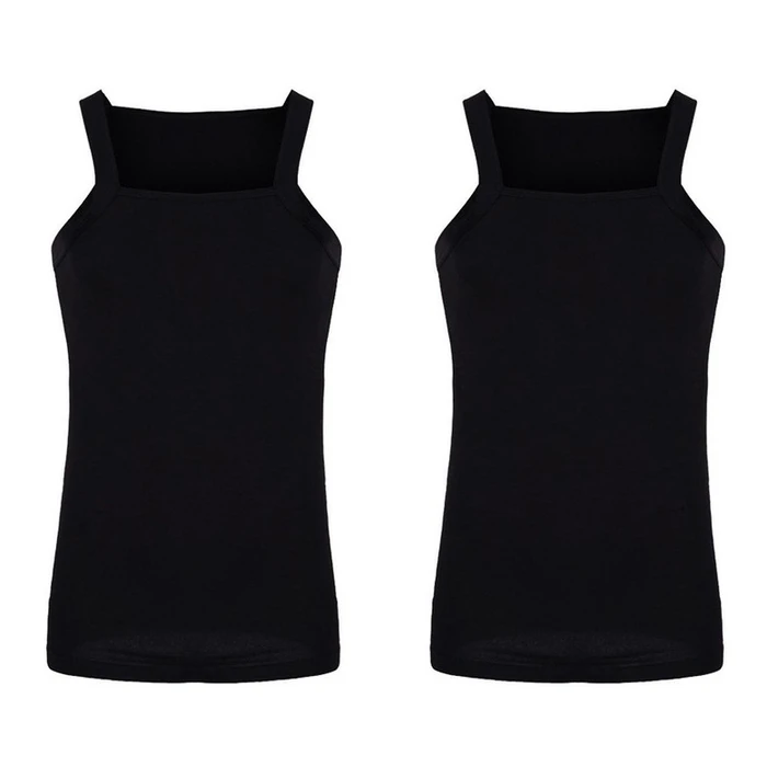 زیرپوش بدون آستین مردانه مدل یقه خشتی کد 18 مجموعه دو عددی