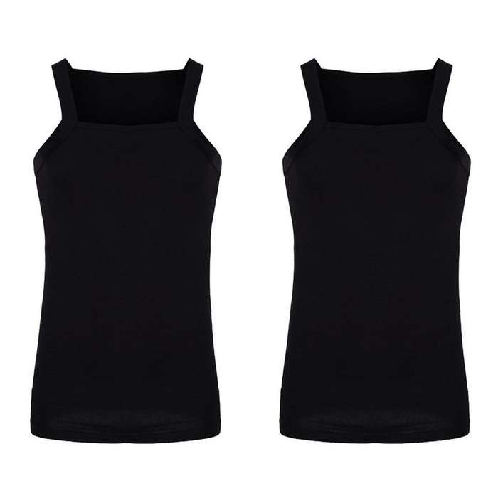 زیرپوش بدون آستین مردانه مدل یقه خشتی کد 18 مجموعه دو عددی