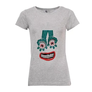 تی شرت آستین کوتاه زنانه مدل چشم